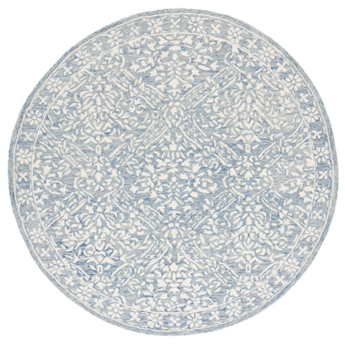 Lauren Ralph Lauren Olivier Hand Tufted, Wool, Blue / Ivory Area Rug